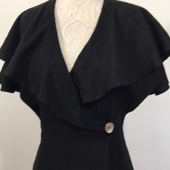 Beau David Vintage Tailored Wrap Dress- Sz 4 - Picture 2 of 8